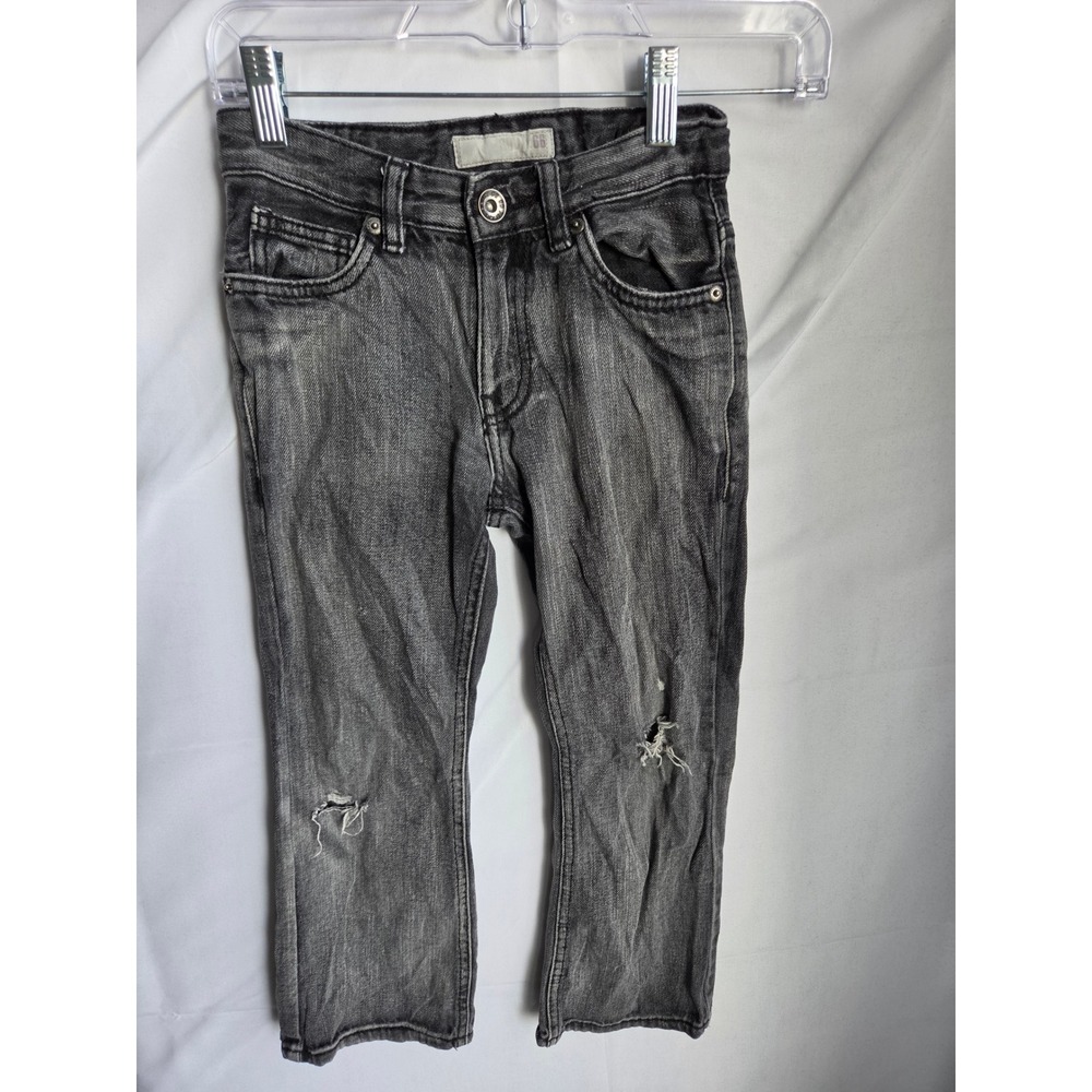 Route 66 Bootcut Jeans Boys Black Faded Regular Mid Rise Bootcut
